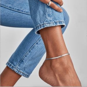 BNIB Jenny Bird Priya Snake Chain Anklet (w/o ext)